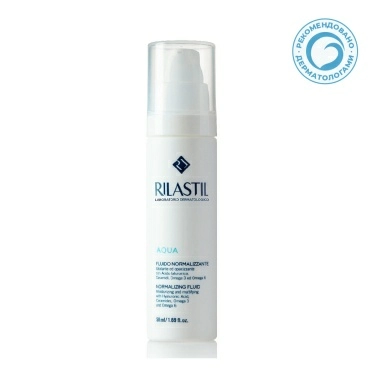 Rilastil AQUA Нормализующий флюид с увлажняющим и матирующим действием, 50 мл