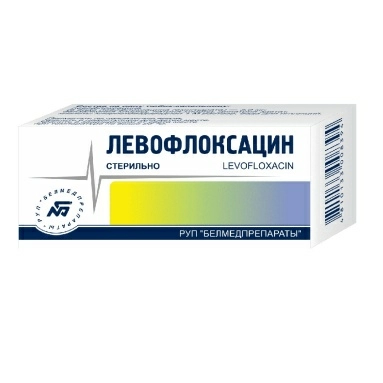 Левофлоксацин капли глазные 5мг/мл 5мл с крышкой-капельницей №1