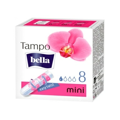 Bella Tampo mini Тампоны женские гигиенические без аппликатора 8 шт