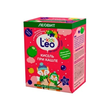 Кисель при кашле (д/дет) Спец. пищ. продукт диет.леч. и диет.проф. пит. 5пак по 12г. Уп60г