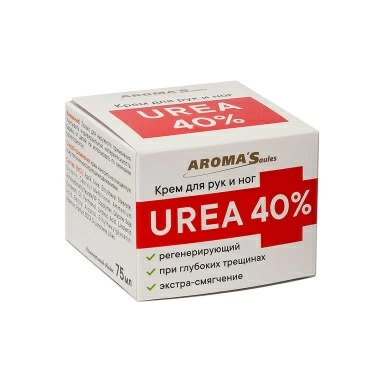 Крем для рук и ног UREA 40%, 75 мл