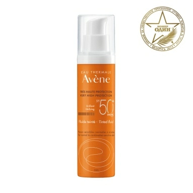 AVENE Солнцезащитный флюид с тонирующим эффектом SPF 50+ 50 мл