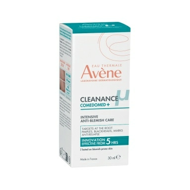 AVENE CLEANANCE COMEDOMED+ Интенсивный концентрат для проблемной кожи, склонной к акне для ухода за кожей детей с 9 лет и взрослых 30 мл