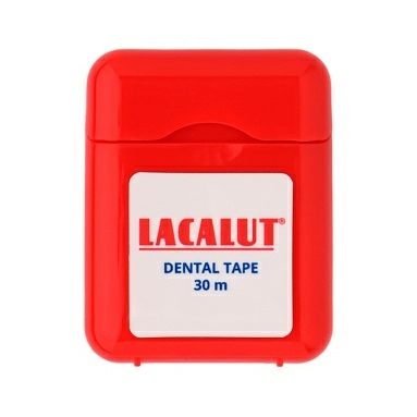 Lacalut зубная нить dental tape 30м