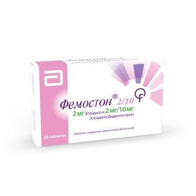 Фемостон 2/10 таблетки п/о №28х1