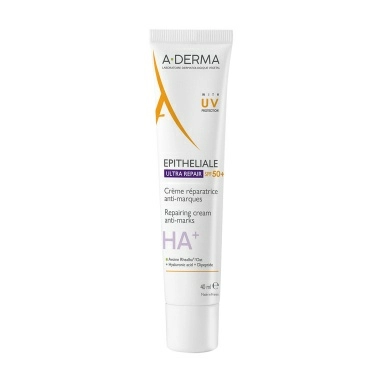 A-DERMA EPITHELIALE ULTRA REPAIR Восстанавливающий крем с SPF 50+ 40 мл