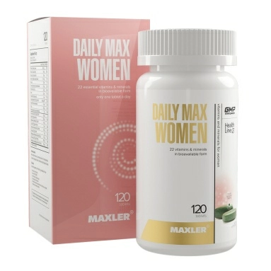 MAXLER БАД «Дейли Макс Вумен», таблетки по 1300 мг № 120