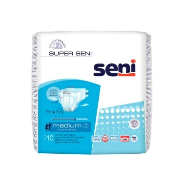 Super Seni Подгузники для взрослых medium 10 шт
