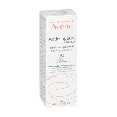 AVENE Antirougeurs Jour Дневная увлажняющая эмульсия SPF 30, 40 мл