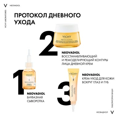 VICHY NEOVADIOL Крем-уход для области вокруг глаз и губ в период менопаузы 15 мл