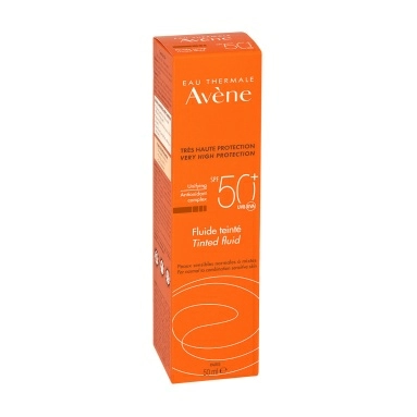 AVENE Солнцезащитный флюид с тонирующим эффектом SPF 50+ 50 мл
