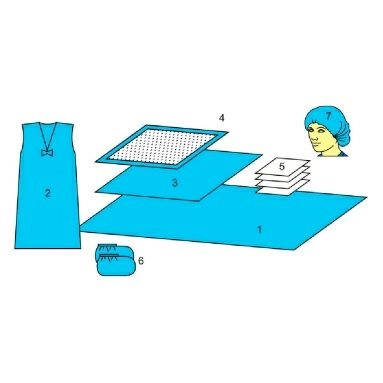 Комплект акушерский одноразовый стерильный