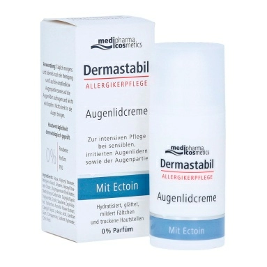 Dermastabil крем для кожи вокруг глаз с эктоином, серии Medipharma Cosmetics, 15 мл