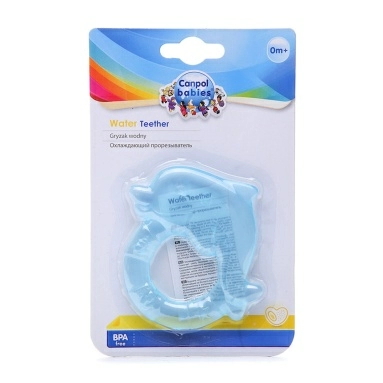 Canpol babies Прорезыватель (массажер для десен охлаждающий Дельфин) арт. 2/221