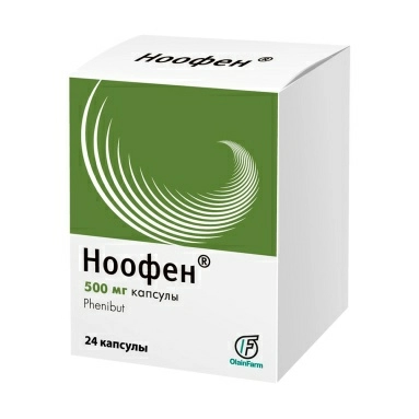 Ноофен капсулы 500мг №6х4