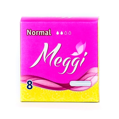 Тампоны гигиенические Meggi normal 8шт (MEG 718)