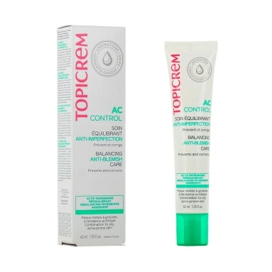 TOPICREM AC CONTROL КРЕМ БАЛАНС ДЛЯ КОРРЕКЦИИ НЕСОВЕРШЕНСТВ, 40 мл