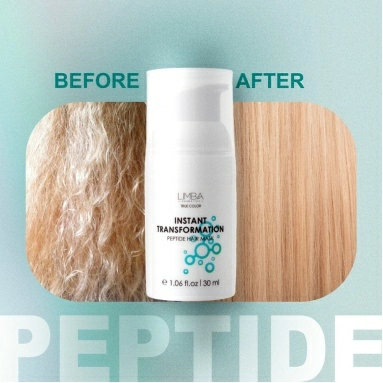 Limba Cosmetics Пептидная маска экспресс-восстановление для волос Instant Transformation,30 мл
