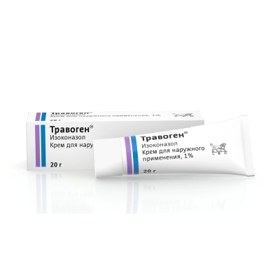 Травоген крем 1% 20г №1