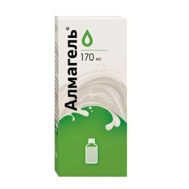 Алмагель суспензия для приема внутрь во флаконе 170мл №1