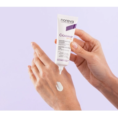 NOREVA ЦИКАДИАН SPF 50+ восстанавливающий cмягчающий крем, 40 мл