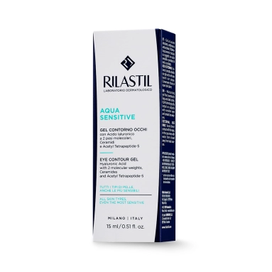 RILASTIL AQUA SENSITIVE Гель для контура глаз 15 мл