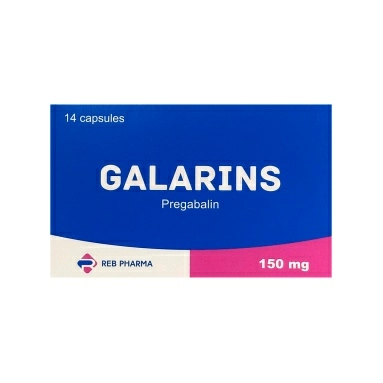 ГАЛАРИНС капсулы 150 мг №14х1