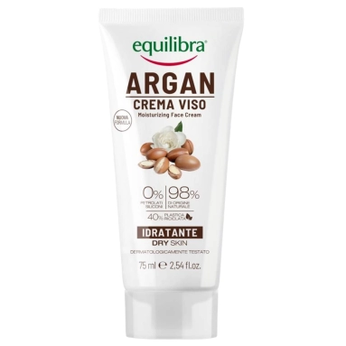 EQUILIBRA Аргания Увлажняющий крем для сухой кожи 75 мл