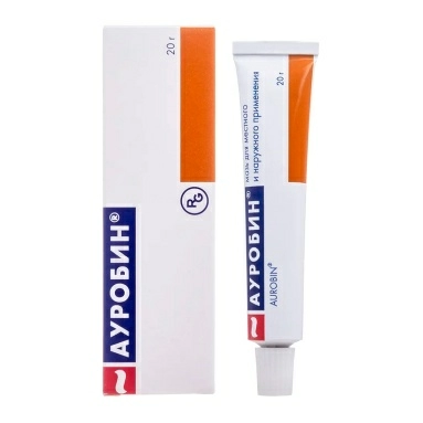 Ауробин мазь 20,0г №1