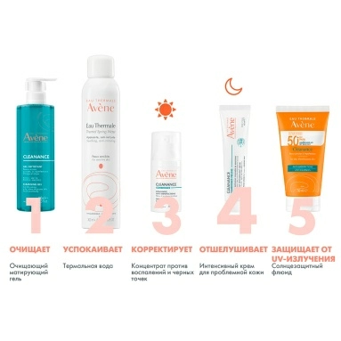 AVENE CLEANANCE COMEDOMED PEELING Интенсивный крем для ухода за проблемной кожей, склонной к акне 40 мл