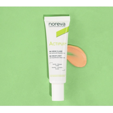 NOREVA АКТИПЮР ВВ Крем для лица, светлый тон, 30 мл
