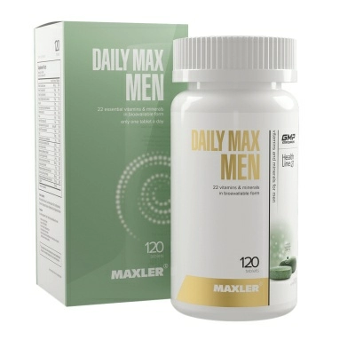 MAXLER БАД «Дейли Макс Мен», таблетки 1550 мг № 120