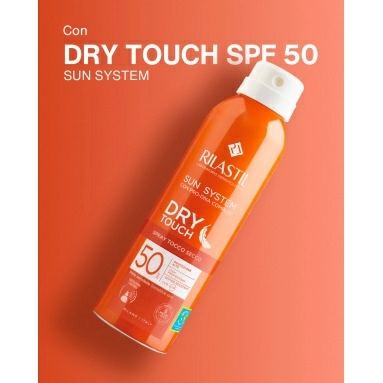 Rilastil SUN SYSTEM DRY TOUCH Спрей для тела с сухим финишем SPF 50+ 200 мл