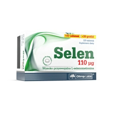 Селен 110 мкг, БАД таблетки №120