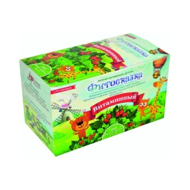Фиточай Витаминный детский фильтр-пакеты 1,2г №20
