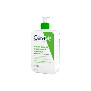 CeraVe Крем-гель увлажняющий очищающий д/норм. и сух. кожи лица и тела 473 мл