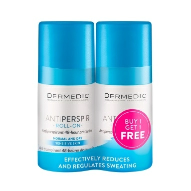 DERMEDIC ANTIPERSP R ROLL-ON НАБОР 1+1 роликовый антиперспирант 60мл