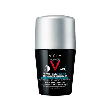 VICHY HOMME INVISIBLE Дезодорант-антиперспирант шариковый, 50 мл