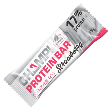 Батончик протеиновый «Клубничный». Упаковка 45 г