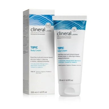 CLINERAL Крем для тела TOPIC BODY CREAM , 200мл
