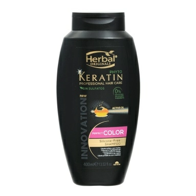 Herbal Originals Phyto Keratin Шампунь для волос Защита цвета 400 мл