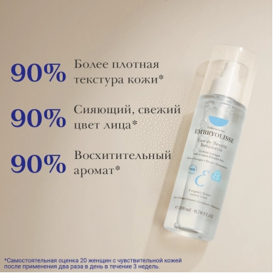 Laboratoires EMBRYOLISSE Тоник-спрей с 4 органическими цветочными водами, 200 мл