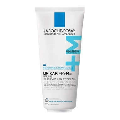 La Roche-Posay LIPIKAR AP+Max Бальзам тройного действия для лица и тела младенцев, детей и взрослых 200 мл