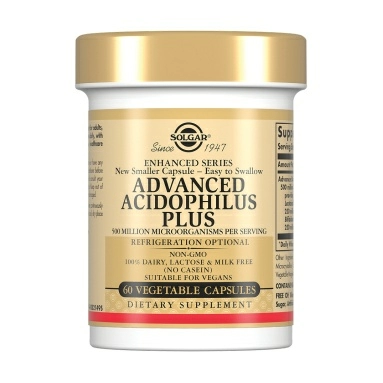 Solgar Ацидофилус плюс, БАД капсулы №60