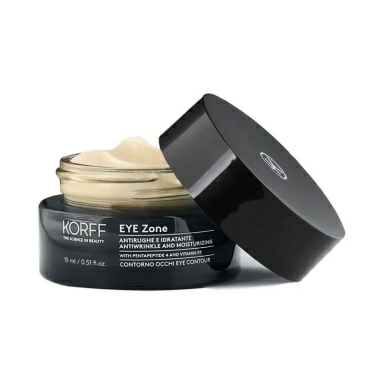KORFF Крем для кожи вокруг глаз против морщин и увлажняющий, 15мл