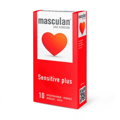 Презервативы "Masculan"(№10) Sensitive Plus (нежные)