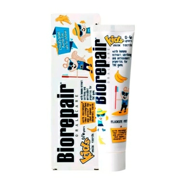 BioRepair Зубная паста для детей( банан) (Biorepair Kids Banana) 50 мл
