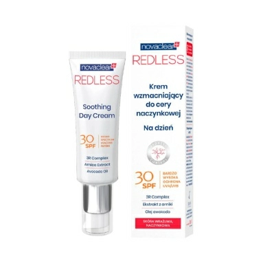 Novaclear Redless успокаивающий дневной крем SPF30 50 мл