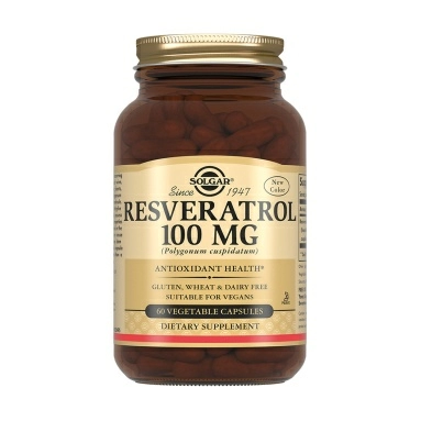 Solgar Ресвератрол 100 мг, БАД капсулы №60