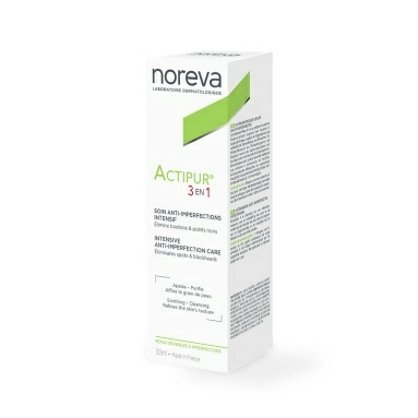 NOREVA АКТИПЮР 3 в 1 Интенсивный крем для проблемной кожи, 30 мл
